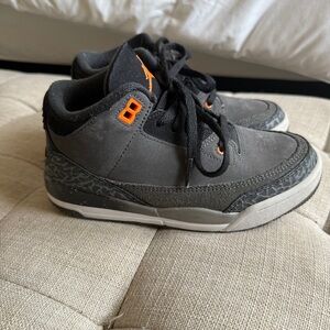 Air Jordan 3 Retro Gray and Orange